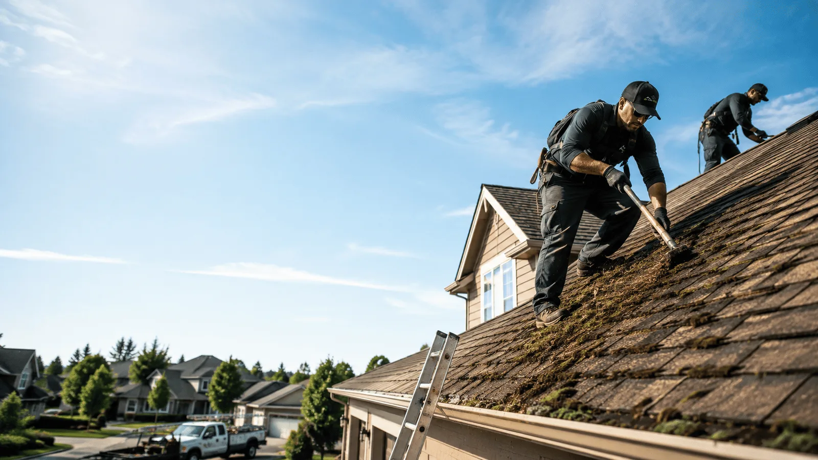 Roof Moss Removal in Apple Valley, MN near me